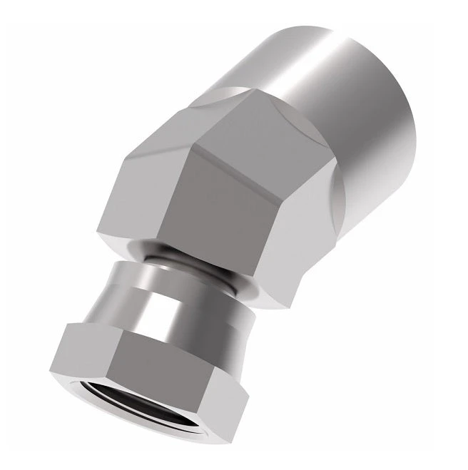 2050-12-12S Aeroquip By Danfoss | Internal Pipe Swivel (NPSM)/Internal Pipe 45° Elbow Adapter | -12 Female NPSM X -12 Female NPTF | Steel 1 2050-12-12S Aeroquip By Danfoss | Internal Pipe Swivel (NPSM)/Internal Pipe 45° Elbow Adapter | -12 Female NPSM X -12 Female NPTF | Steel