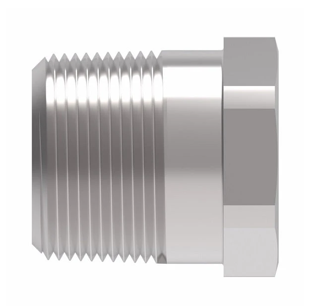 259-2082-2 Aeroquip By Danfoss | External Pipe Plug Adapter | -02 Male NPTF | Stainless Steel 2 259-2082-2 Aeroquip By Danfoss | External Pipe Plug Adapter | -02 Male NPTF | Stainless Steel - Image 2