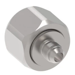 221501-12-6S Aeroquip By Danfoss | Female 37° JIC Flare Swivel Reducer/Male 37° JIC Flare Adapter | -12 Female 37° JIC Flare X -06 Male 37° JIC Flare | Steel