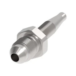 2414-6S Aeroquip By Danfoss | Reusable 37° JIC Hose Fitting Nipple | -06 Male 37° JIC X -06 Reusable Hose End | Carbon Steel