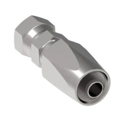 90208-085400-0 Synflex By Danfoss | Reusable Thermoplastic Hose Fitting | 3/4" Female 37° JIC X 1/2" Reusable Hose End | Carbon Steel -Hose Ware House Danfoss Aeroquip 90206 Fitting 3 1 39c42f4c d7d2 4019 8240 7e72941b0a8f