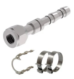 FF14182 Aeroquip By Danfoss | EZ Clip System Fitting Kit | Includes FJ5984-1212S Female O-Ring Short Pilot Fitting With FF14174 Clip & Cage Kit
