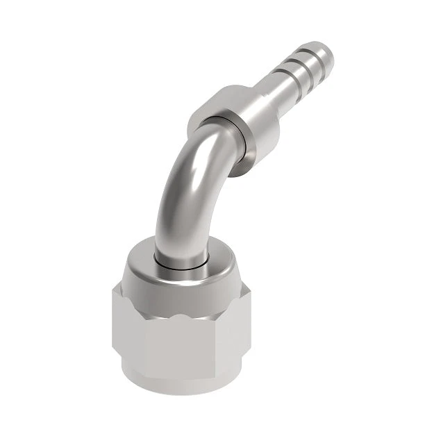 FC4098-0405S Aeroquip By Danfoss | PTFE Hose Crimp Fitting Nipple | 90 ° Elbow | -04 Female 37° JIC X -05 Hose Barb | Carbon Steel 1 FC4098-0405S Aeroquip By Danfoss | PTFE Hose Crimp Fitting Nipple | 90 ° Elbow | -04 Female 37° JIC X -05 Hose Barb | Carbon Steel
