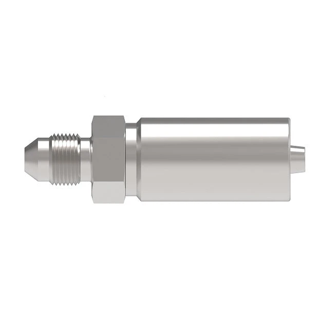 FC5807-0806S Aeroquip By Danfoss | Thermoplastic Hose Crimp Fitting | -08 Male 37° JIC X -06 Hose Barb | Carbon Steel 2 FC5807-0806S Aeroquip By Danfoss | Thermoplastic Hose Crimp Fitting | -08 Male 37° JIC X -06 Hose Barb | Carbon Steel - Image 2
