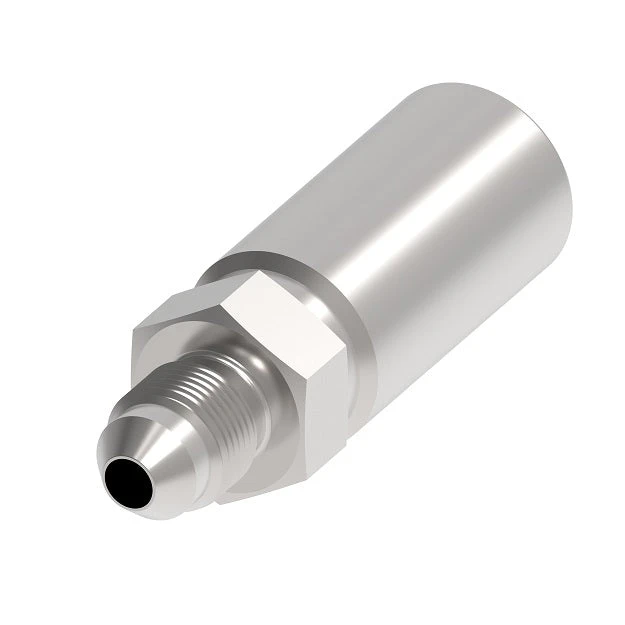 FC5807-0806S Aeroquip By Danfoss | Thermoplastic Hose Crimp Fitting | -08 Male 37° JIC X -06 Hose Barb | Carbon Steel 1 FC5807-0806S Aeroquip By Danfoss | Thermoplastic Hose Crimp Fitting | -08 Male 37° JIC X -06 Hose Barb | Carbon Steel