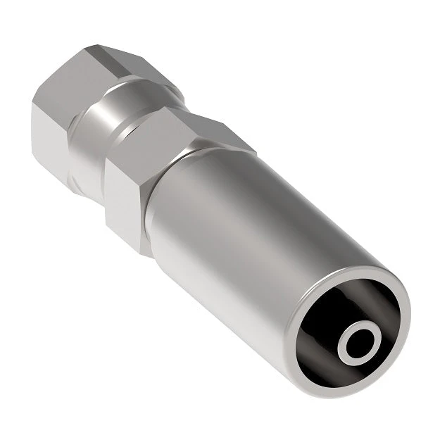 FC5810-0402S Aeroquip By Danfoss | Thermoplastic Hose Crimp Fitting | -04 Female 37° JIC X -02 Hose Barb | Carbon Steel 3 FC5810-0402S Aeroquip By Danfoss | Thermoplastic Hose Crimp Fitting | -04 Female 37° JIC X -02 Hose Barb | Carbon Steel - Image 3