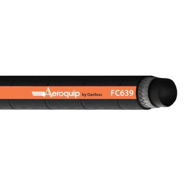 FC639-04 Aeroquip By Danfoss | MatchMate® Global 3000 PSI Constant Pressure Single Wire Braid Hydraulic Hose | SAE 100R1 | 0.25" ID 1 FC639-04 Aeroquip By Danfoss | MatchMate® Global 3000 PSI Constant Pressure Single Wire Braid Hydraulic Hose | SAE 100R1 | 0.25" ID