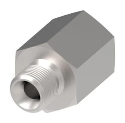 FF4321-0604S Aeroquip By Danfoss | BSPP 60° Cone/BSPP Adapter | -06 Male BSPP 60° X -04 Female BSPP | Carbon Steel