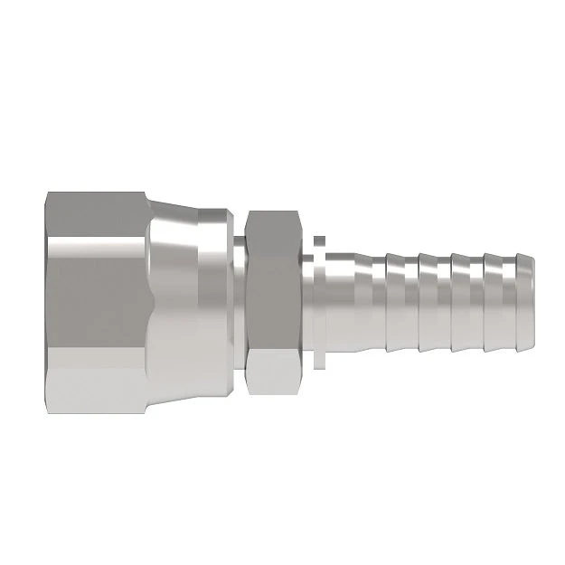 FJ6737-1616S Aeroquip By Danfoss | PTFE Hose Crimp Fitting Nipple | -16 Female O-Ring Face Seal X -16 Hose Barb | Carbon Steel 2 FJ6737-1616S Aeroquip By Danfoss | PTFE Hose Crimp Fitting Nipple | -16 Female O-Ring Face Seal X -16 Hose Barb | Carbon Steel - Image 2