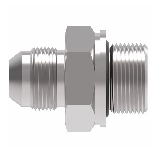 GG106-NP04-02 Aeroquip By Danfoss | Male 37° JIC/BSPP Male Adapter | -02 Male 37° JIC X -04 Male BSPP | Steel 2 GG106-NP04-02 Aeroquip By Danfoss | Male 37° JIC/BSPP Male Adapter | -02 Male 37° JIC X -04 Male BSPP | Steel - Image 2