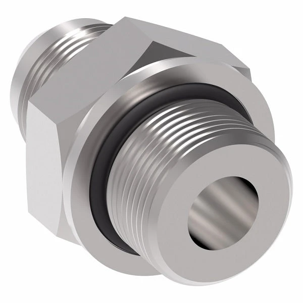 GG106-NP04-02 Aeroquip By Danfoss | Male 37° JIC/BSPP Male Adapter | -02 Male 37° JIC X -04 Male BSPP | Steel 3 GG106-NP04-02 Aeroquip By Danfoss | Male 37° JIC/BSPP Male Adapter | -02 Male 37° JIC X -04 Male BSPP | Steel - Image 3