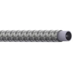 SC-6 Everflex By Danfoss | SC-Series | Smooth Bore Static Dissipating Teflon™ Hose | 0.31" Hose ID | 0.46" Hose OD | 304 Stainless Steel Braid