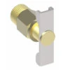 190 By Danfoss | Drain Cock | Internal Seat | 1/4" Male NPTF (1.41" Length) | Brass