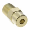 1868X4X4 By Danfoss | Quick Connect Air Brake Adapter | Male Connector | 1/4" Tube OD X 1/4" Male NPTF | Brass