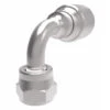 32710E-670 Weatherhead By Danfoss | 327 'E' Series | Female 37° JIC Swivel Tube 90° Elbow Crimp Fitting | -10 Female 37° JIC Swivel X -10 Hose Barb | Steel