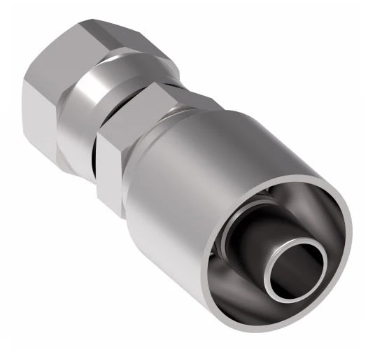 32708E-608 Weatherhead By Danfoss | 327 'E' Series | Female 37° JIC Swivel Crimp Fitting | -08 Female 37° JIC Swivel X -08 Hose Barb | Steel 3 32708E-608 Weatherhead By Danfoss | 327 'E' Series | Female 37° JIC Swivel Crimp Fitting | -08 Female 37° JIC Swivel X -08 Hose Barb | Steel - Image 3