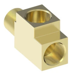 3750X2 By Danfoss | Pipe Adapter | Male Run Tee | 1/8" Female NPTF X 1/8" Male NPTF X 1/8" Female NPTF | Brass -Hose Ware House Danfoss Brass 3750X Adapter 3 8dae72d6 03ad 4460 b115 0e02dda8950a