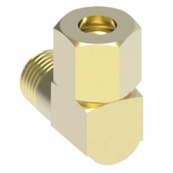 69X8 By Danfoss | Compression Fitting | Male Connector 90° Elbow | 1/2" Tube OD X 3/8" Male NPTF | Brass -Hose Ware House Danfoss Brass 69X Adapter 3 a4c3d13b d045 4d90 9d23 0bf70deca404
