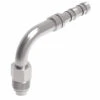 FJ3019-08-1210S E-Z Clip System By Danfoss | Male O-Ring 90° Elbow (Short Pilot) | A/C Refrigeration Fitting | -12 Male O-Ring Short Pilot X -10 Hose Barb | Steel