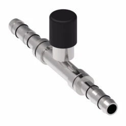 FJ5995-1010S E-Z Clip System By Danfoss | Splicer With High Side R134a Port | A/C Refrigeration Fitting | -10 Hose Barb X -10 Hose Barb | Steel -Hose Ware House Danfoss EZ Clip FJ5995 Fitting 3 d866610a c6e1 4ccc b1bc 5e53b7794361