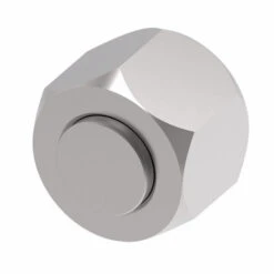 7129X4 Ermeto By Danfoss | 7000 Series | Cap | 1/4" Tube OD | Steel