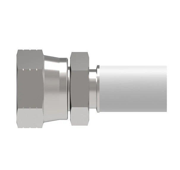 820016-16-CZ By Danfoss | Conv-O-Crimp | JIC 37° Swivel Inserts With PTFE Sleeves Installed (Insert Only) | -16 Male Pipe X -16 Hose Barb | Carbon Steel 2 820016-16-CZ By Danfoss | Conv-O-Crimp | JIC 37° Swivel Inserts With PTFE Sleeves Installed (Insert Only) | -16 Male Pipe X -16 Hose Barb | Carbon Steel - Image 2