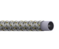 FC465-04 Everflex By Danfoss | Smooth Bore Non-Dissipating Teflon™ Hose | 0.19" Hose ID | 0.32" Hose OD | 304 Stainless Steel Braid