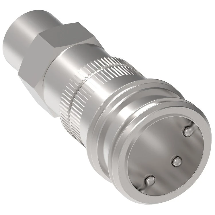 2HIG16 Hansen® By Danfoss | Quick Disconnect Coupling | 2HKIG Series | 1/4" Female NPTF X 1/4" Body Size | Socket | NBR Seal | Stainless Steel 1 2HIG16 Hansen® By Danfoss | Quick Disconnect Coupling | 2HKIG Series | 1/4" Female NPTF X 1/4" Body Size | Socket | NBR Seal | Stainless Steel