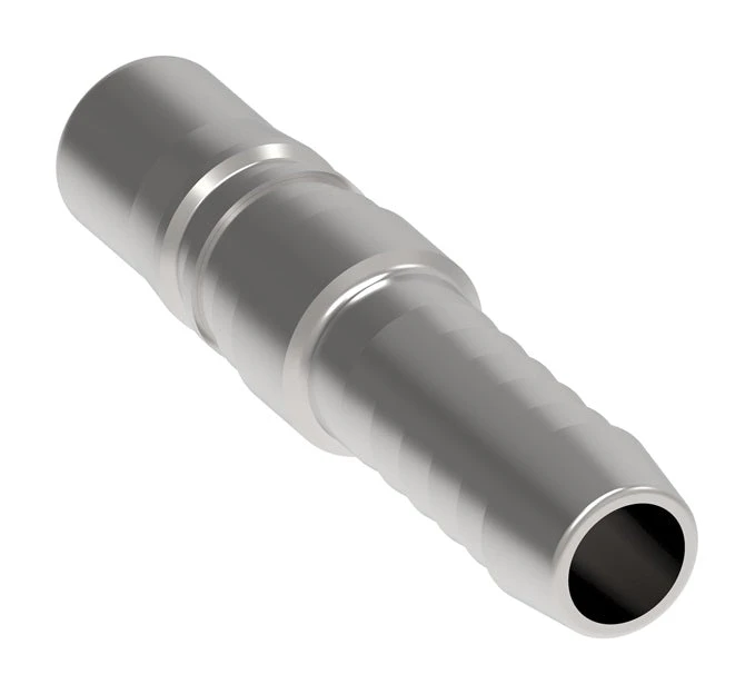 3L17 Hansen® By Danfoss | Pneumatic Quick Disconnect Coupling | 3RL Series | Hose Barb End | 1/4" Hose ID X 3/8" Body Size | Plug | Steel - Image 3
