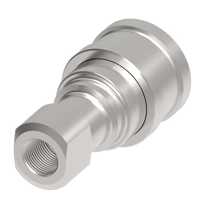 FD56-1270-16-16 Hansen® By Danfoss | Quick Disconnect Coupling | 5600 Series | 1" Female SAE O-Ring Boss X 1-5/16" ISO 7241 Type A | Socket | Valved With Sleeve Lock | Buna-N Seal | Carbon Steel 1 FD56-1270-16-16 Hansen® By Danfoss | Quick Disconnect Coupling | 5600 Series | 1" Female SAE O-Ring Boss X 1-5/16" ISO 7241 Type A | Socket | Valved With Sleeve Lock | Buna-N Seal | Carbon Steel