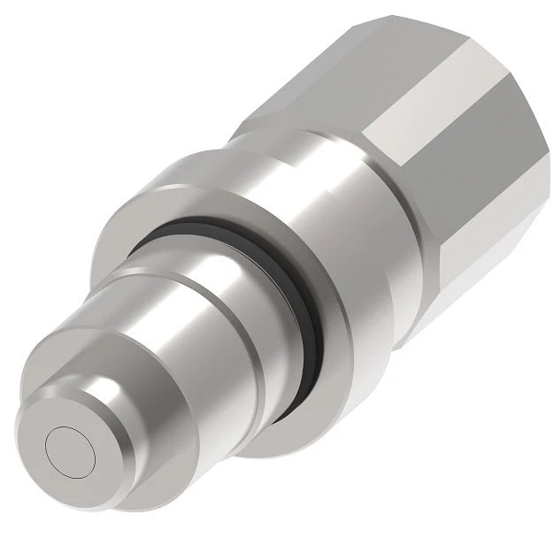 FD96-1005-12-08 Hansen® By Danfoss | Quick Disconnect Coupling | FD96 Series | 3/4" Female SAE O-Ring Boss X 1/2" High Pressure Thread To Connect Flush Face | Plug | NBR Seal | Steel 1 FD96-1005-12-08 Hansen® By Danfoss | Quick Disconnect Coupling | FD96 Series | 3/4" Female SAE O-Ring Boss X 1/2" High Pressure Thread To Connect Flush Face | Plug | NBR Seal | Steel