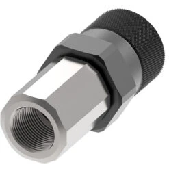 FD96-1004-24-24 Hansen® By Danfoss | Quick Disconnect Coupling | FD96 Series | 1-1/2" Female SAE O-Ring Boss X 1-1/2" High Pressure Thread To Connect Flush Face | Socket | NBR Seal | Steel 5 FD96-1004-24-24 Hansen® By Danfoss | Quick Disconnect Coupling | FD96 Series | 1-1/2" Female SAE O-Ring Boss X 1-1/2" High Pressure Thread To Connect Flush Face | Socket | NBR Seal | Steel -Hose Ware House Danfoss Hansen FD96 Series Female Socket 3 94057291 cb0e 4676 8f09 c16d9b364f1f