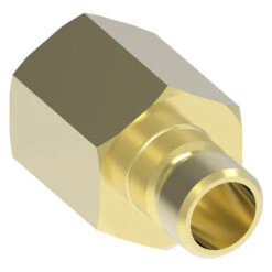 FTP554F Hansen By Danfoss | Thermal Management Quick Disconnect Coupling | Flo-Temp Series | 1/2" Female NPTF X 1/2" Body Size | Plug | Brass