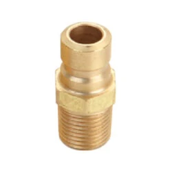 FTP556 Hansen By Danfoss | Thermal Management Quick Disconnect Coupling | Flo-Temp Series | 3/4" Male NPTF X 1/2" Body Size | Plug | Brass