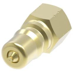 B4KP26 Hansen® By Danfoss | Quick Disconnect Coupling | HK1-8 Series | 1/2" Female NPTF X 1/2" ISO 7241-1 B | Plug | NBR Seal | Brass