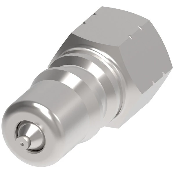 LL8KP36 Hansen® By Danfoss | Quick Disconnect Coupling | HK1-8 Series | 1" Female NPTF X 1" ISO 7241-1 B | Plug | NBR Seal | 303 Stainless Steel 1 LL8KP36 Hansen® By Danfoss | Quick Disconnect Coupling | HK1-8 Series | 1" Female NPTF X 1" ISO 7241-1 B | Plug | NBR Seal | 303 Stainless Steel