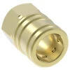 1S11 Hansen® By Danfoss | Quick Disconnect Coupling | ST Series | 1/8" Female NPTF X 1/8" Body Size | Socket | NBR Seal | Brass