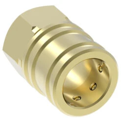 4S26BS Hansen® By Danfoss | Quick Disconnect Coupling | ST Series | 1/2" Female BSPP X 1/2" Body Size | Socket | NBR Seal | Brass