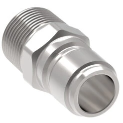 3T20 Hansen® By Danfoss | Quick Disconnect Coupling | ST Series | 3/8" Male NPTF X 3/8" Body Size | Plug | NBR Seal | Steel