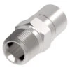 S-1106-2 Weatherhead By Danfoss | Everswage | Male Pipe Crimp Fitting For Everflex Hose | 5/16" Hose Barb X 3/8" Male NPT | 300 Stainless Steel