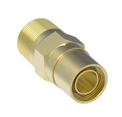 B-1104-2 Weatherhead By Danfoss | Everswage | Male Pipe Crimp Fitting For Everflex Hose | 3/16" Hose Barb X 1/4" Male NPT | Brass 5 B-1104-2 Weatherhead By Danfoss | Everswage | Male Pipe Crimp Fitting For Everflex Hose | 3/16" Hose Barb X 1/4" Male NPT | Brass -Hose Ware House Danfoss Weatherhead Everswage B 11 C 11 S 11 Swage Fitting 3 f06ce079 c8c8 492f b89c 4548eed6a2ac