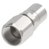 S-1312 Weatherhead By Danfoss | Everswage | Female SAE 37° JIC Swivel Crimp Fitting For Everflex Hose | 5/8" Hose Barb X 3/4" Female SAE 37° JIC Swivel | 300 Stainless Steel