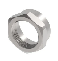 NJC-16-C Weatherhead By Danfoss | Everswage | Female 37° JIC Short Collar For Everflex Hose | 7/8" Hose Barb X 1" Female 37° JIC | Carbon Steel