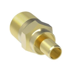 NM8-10-B Weatherhead By Danfoss | Everswage | Male Pipe Insert Crimp Fitting For Everflex Hose | 1/2" Hose Barb X 1/2" Male Pipe | Brass -Hose Ware House Danfoss Weatherhead Everswage NM Male Pipe Insert 3 5b309270 315a 44f4 961a 7d8ed63a9157