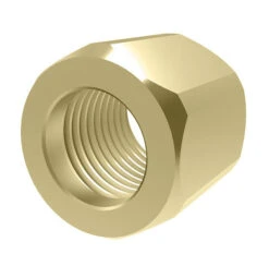 NNJ-8-B Weatherhead By Danfoss | Everswage | Female 37° JIC Nut For Everflex Hose | 5/16" Hose ID X 3/8" Female 37° JIC | Brass