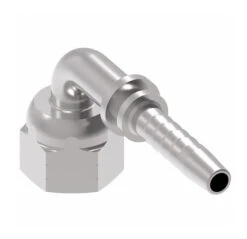 24291-04-04ZF Winner By Danfoss | Female ORS Swivel 90° Elbow 2-Piece Hose Crimp Fitting | -04 Female O-Ring Face Seal Swivel X -04 Hose Barb | Steel -Hose Ware House Danfoss Winner 24291 Fitting 3