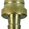 D3S3-B By Dixon Valve | Pneumatic Quick Disconnect Coupling | DF-Series | Hose Barb | 3/8" Hose ID X 3/8" Industrial Interchange | Plug | Brass
