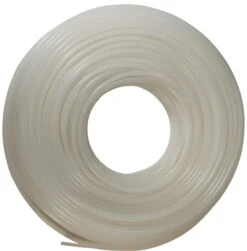 1612 By Dixon Valve | Polyethylene Tubing | 1/2" OD | 0.375" ID | 0.062" Wall Thickness | Natural | 100ft Length