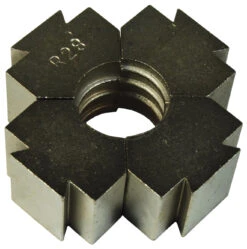 R28 By Dixon Valve | Ribbed Die | For Use On BF800 (.800" ID) Brass Ferrule