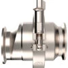 EHSCV050 Dixon Valve EHSC Spring Check Valve - 1/2" Clamp Connection - FKM Gasket - 316L Stainless Steel